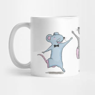 Dancing Mice - When the Cat's Away the Mice Will Play Mug